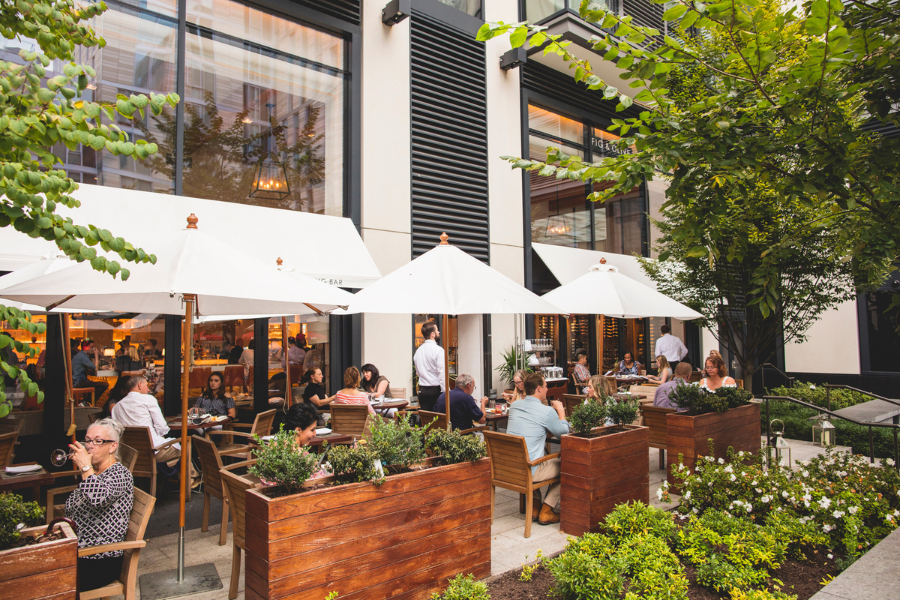 Best Restaurant Patios for Outdoor Dining in DC Washington DC